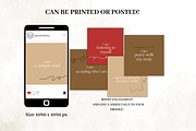 Earth Colors Affirmation Card Deck, a Templates & Theme by Digital By Nikoleta (Thumbnail 5 of 10)