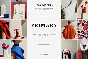 Bauhaus Primary Colors Stock Photos