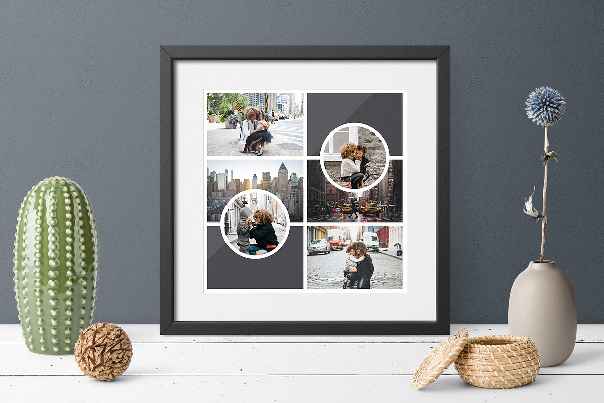 20x20 PSD Photo Collage Templates, a Templates & Theme by Paperweight Memories (Photo 2 of 5)