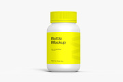Pills Bottle PSD Mockup, a Packaging Mockup by graphypix (Thumbnail 1 of 4)