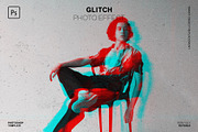 Glitch Photo Effect, a Layer Style Add-On by GlowGrid (Thumbnail 1 of 5)