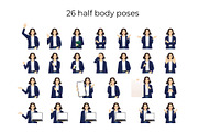Young business woman kit, a Person Illustration by Volha Hlinskaya (Thumbnail 5 of 6)