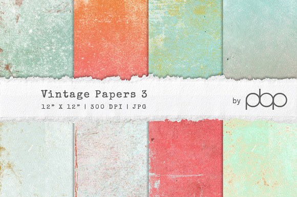Vintage Paper Textures 3 preview 5