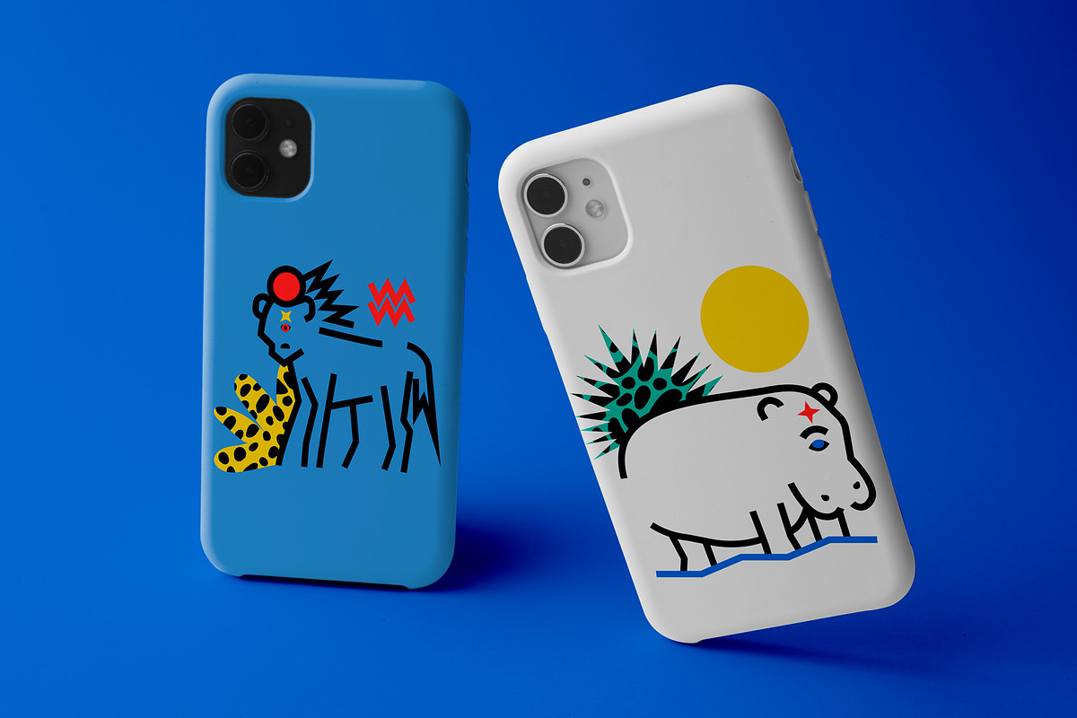 Totem. Vector animals and plants set, an Animal Illustration by Oliana Moroz (Photo 13 of 23)