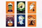 Halloween Card Sublimation Clipart, an Illustration by Dream Creation (Thumbnail 5 of 5)