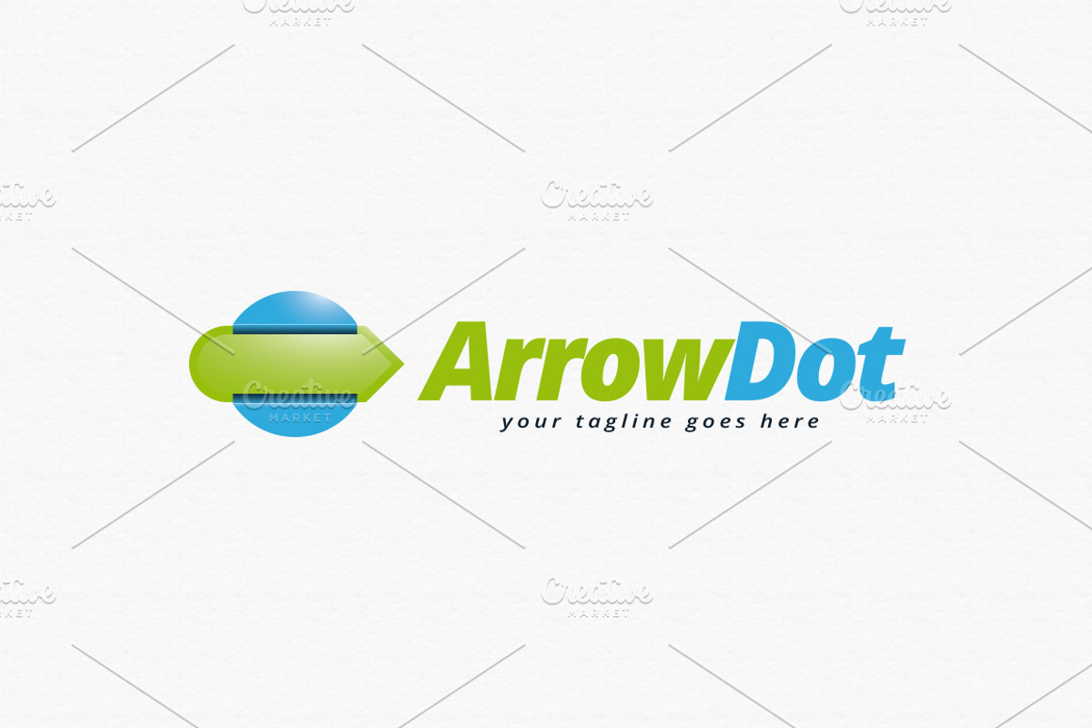 Arrow Dot Logo, a Branding & Logo Template by PixaSquare (Photo 3 of 5)