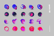 Spectra 100 Abstract Grainy PNGs, a Texture Graphic by Graphicdome (Thumbnail 12 of 13)