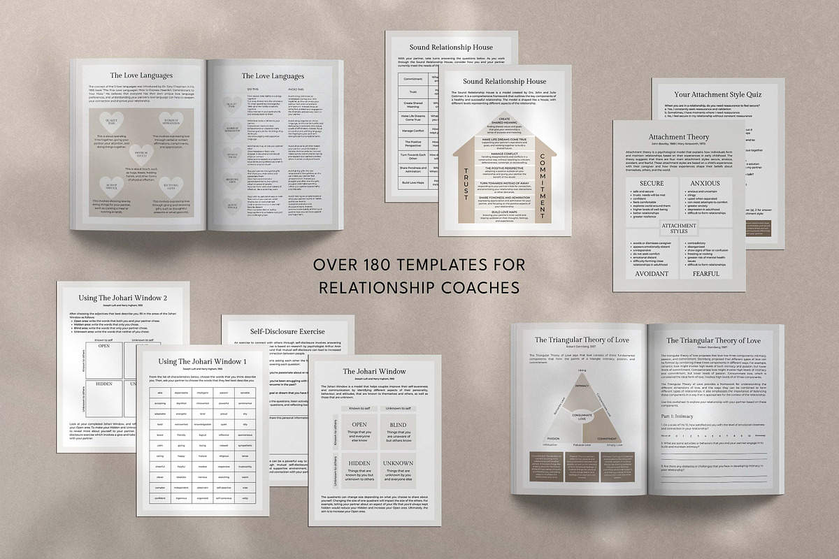 Relationship Coach Canva Templates, a Design Template by Miri Campbell (Photo 6 of 11)