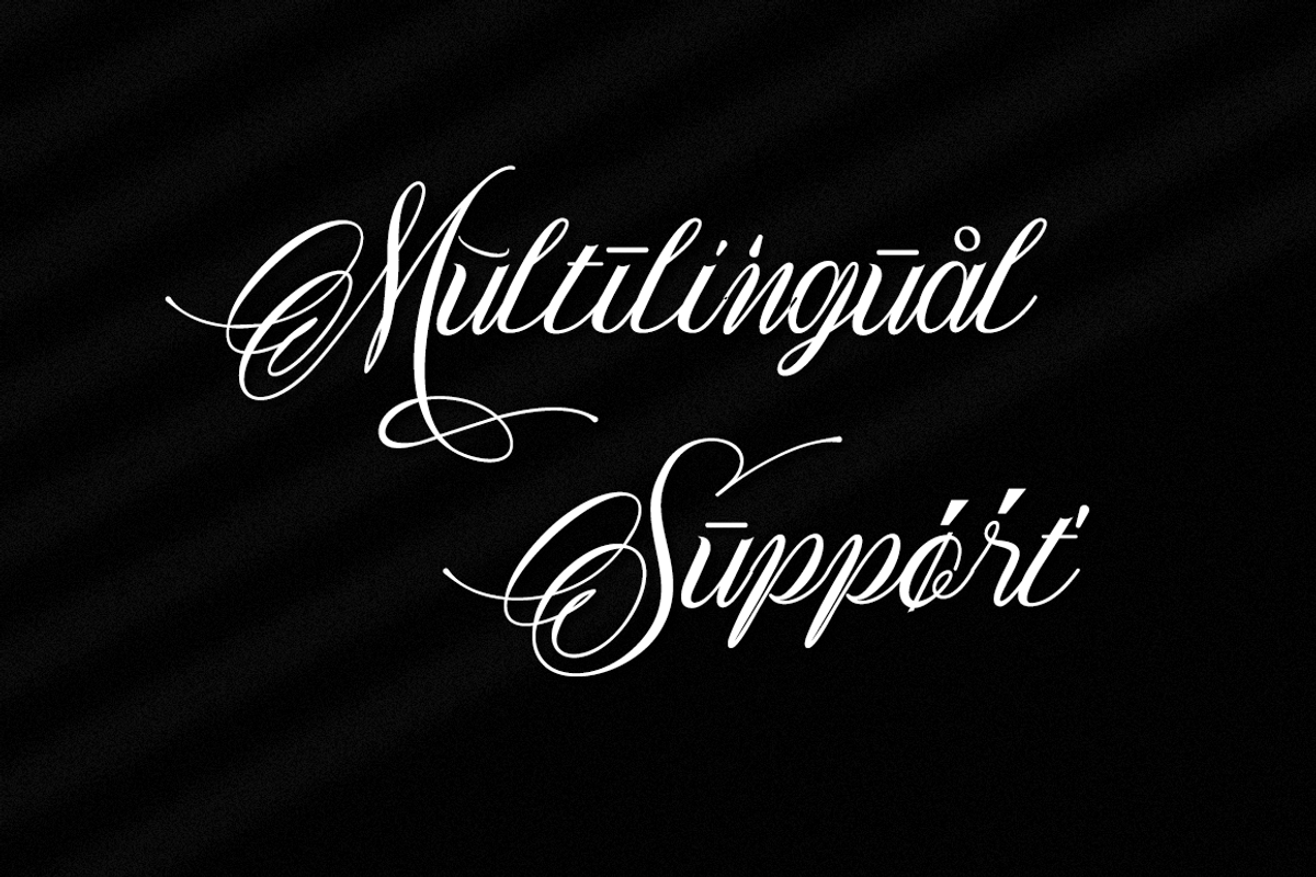 Memorable Romantic Calligraphy Font, a Script Font by RockboyStd (Photo 11 of 12)