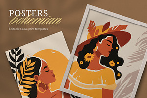 Posters - Bohemian Art | Canva, a Poster Template by Vasya Kobelev