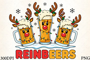 Reinbeer Christmas Tshirt, Christmas, an Illustration by CrexoraLab (Thumbnail 1 of 4)