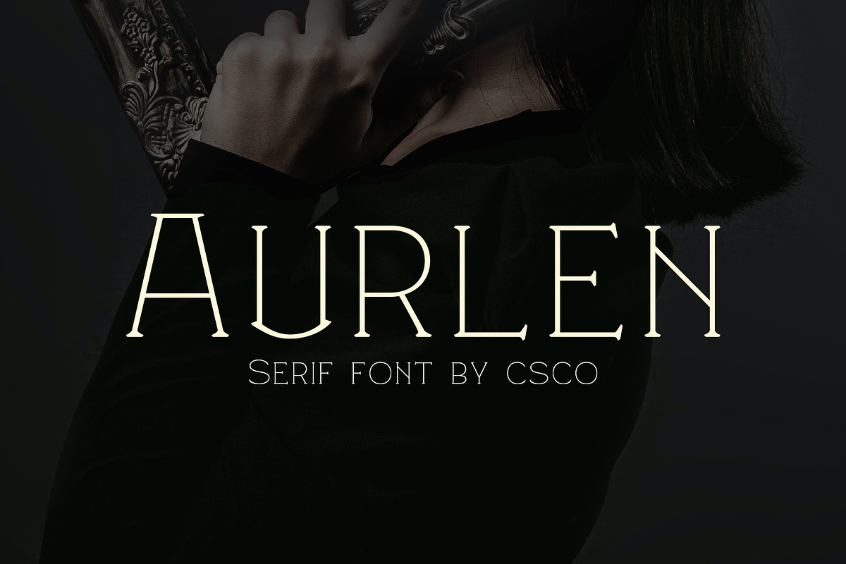 Aurlen – Elegant Serif, a Serif Font by Craft Supply Co. (Photo 1 of 8)