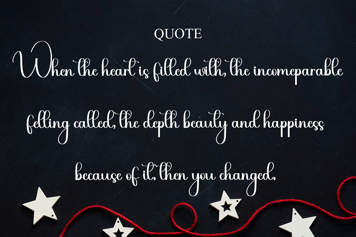 Wishing, a Handwritten Font by InermediaSTUDIO (Photo 4 of 7)