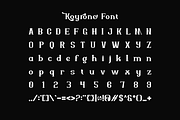 Koyrone - Retro Typeface Font, a Serif Font by Iqsiart Studio (Thumbnail 4 of 7)