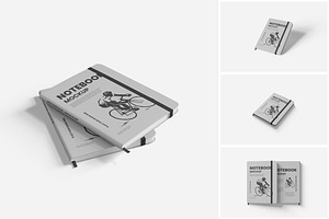 Notebook Mockup, a Product Mockup by MrLetters