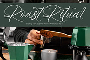 Roast Ritual, a Script Font by operatype.co (Thumbnail 6 of 15)