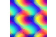 Neon Northern Lights Abstract Geo, a Decorative Illustration by Sharon Schwalbe (Thumbnail 4 of 4)