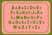 Vintage Advertisement Font, a Font by Liz Kohler Brown (Thumbnail 4 of 5)