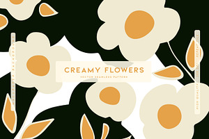 Creamy Flowers