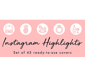 45 Instagram Story Highlight Covers