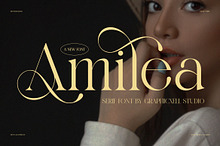Amilea Elegant Serif Font