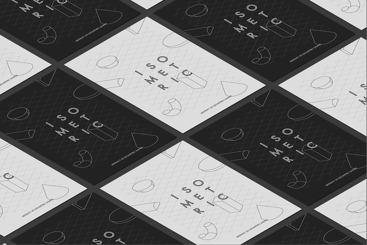 115 Vector Abstract Geometric Shapes, an Object Graphic by ME_COLLAGE (Photo 11 of 12)