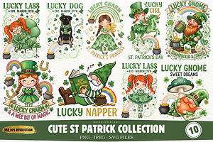 St. Patrick’s Day Sublimation Bundle, a Seasonal Illustration by Markicha Art