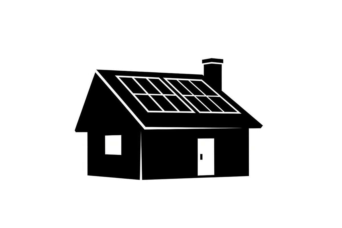 Eco Friendly Solar Home Silhouettes, a Graphic by musafir_fashion (Photo 2 of 13)