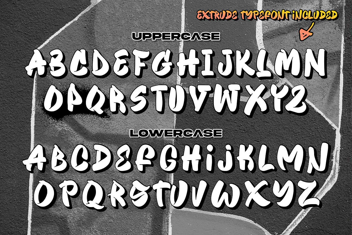 Buffart Urban Graffiti Font, a Serif Font by Graphue (Photo 3 of 9)