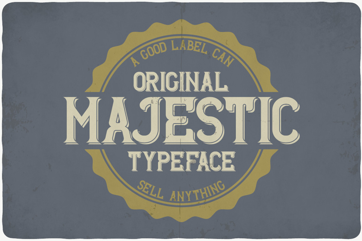 Majestic typeface preview 3