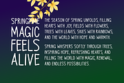 Spring Embrace Typeface, a Handwritten Font by Seemly Fonts (Thumbnail 2 of 6)