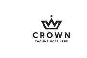 Crown Logo Template, a Branding & Logo Template by Vector Squad (Thumbnail 1 of 6)