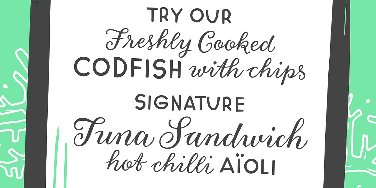 Gretel Script, a Script Font by Typejockeys (Photo 2 of 6)