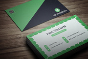 Creative Business Card Template, a Business Card Template by PSD Storm (Thumbnail 1 of 8)