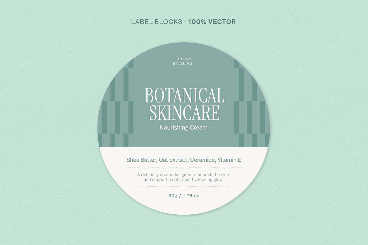 Product Label Template Set, a Stationery Template by BrandPacks (Photo 8 of 14)