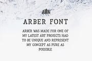 Arber Vintage font, a Script Font by Wild Ones (Thumbnail 6 of 12)
