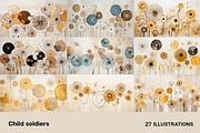 Bohemian flowers. Collection, a Decorative Illustration by Handmadefont (Thumbnail 6 of 9)