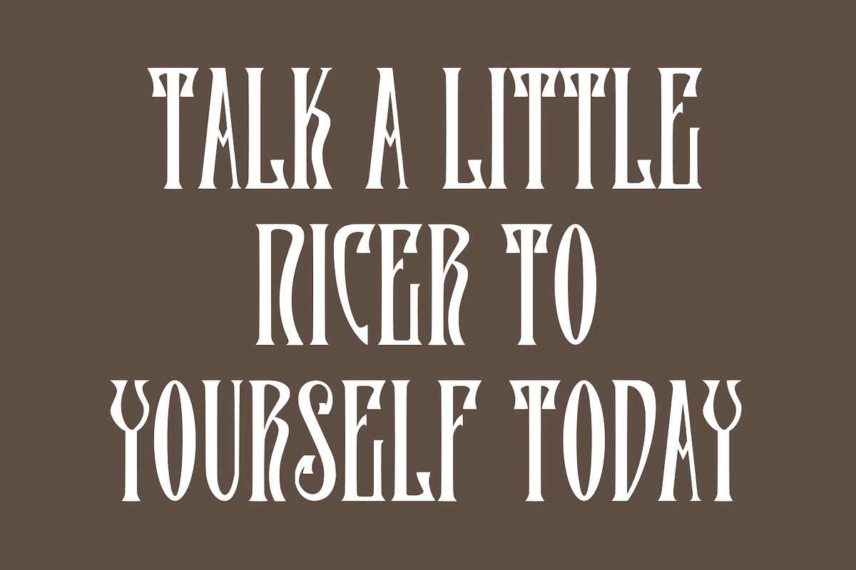Rose Alone Serif Condensed Display, a Serif Font by Maulana Creative (Photo 4 of 7)