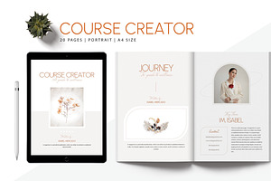 Creative E-Course Creator Template