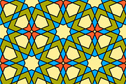 Pattern in arabic style Zellige, a Pattern Graphic by ALYOHA (Thumbnail 2 of 3)