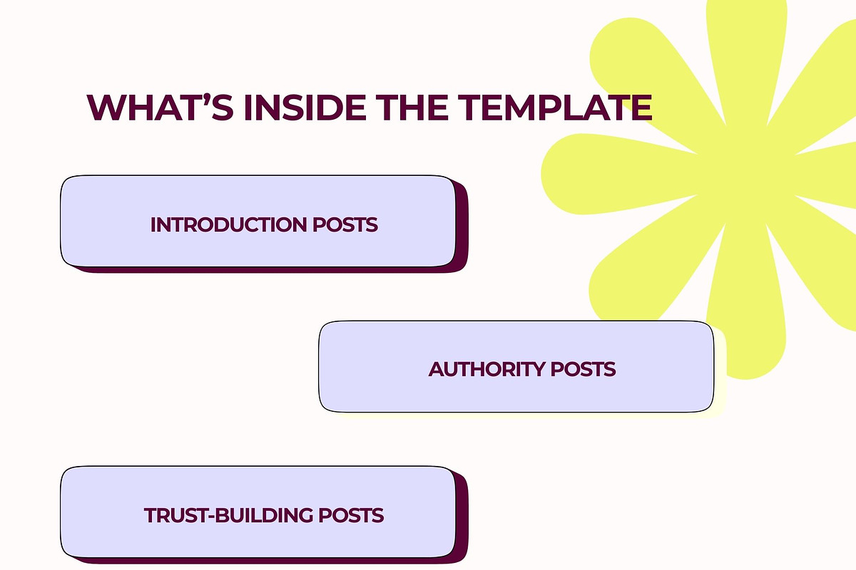 Coach Instagram Canva Templates, a Social Media Template by MOAROShop (Photo 3 of 10)