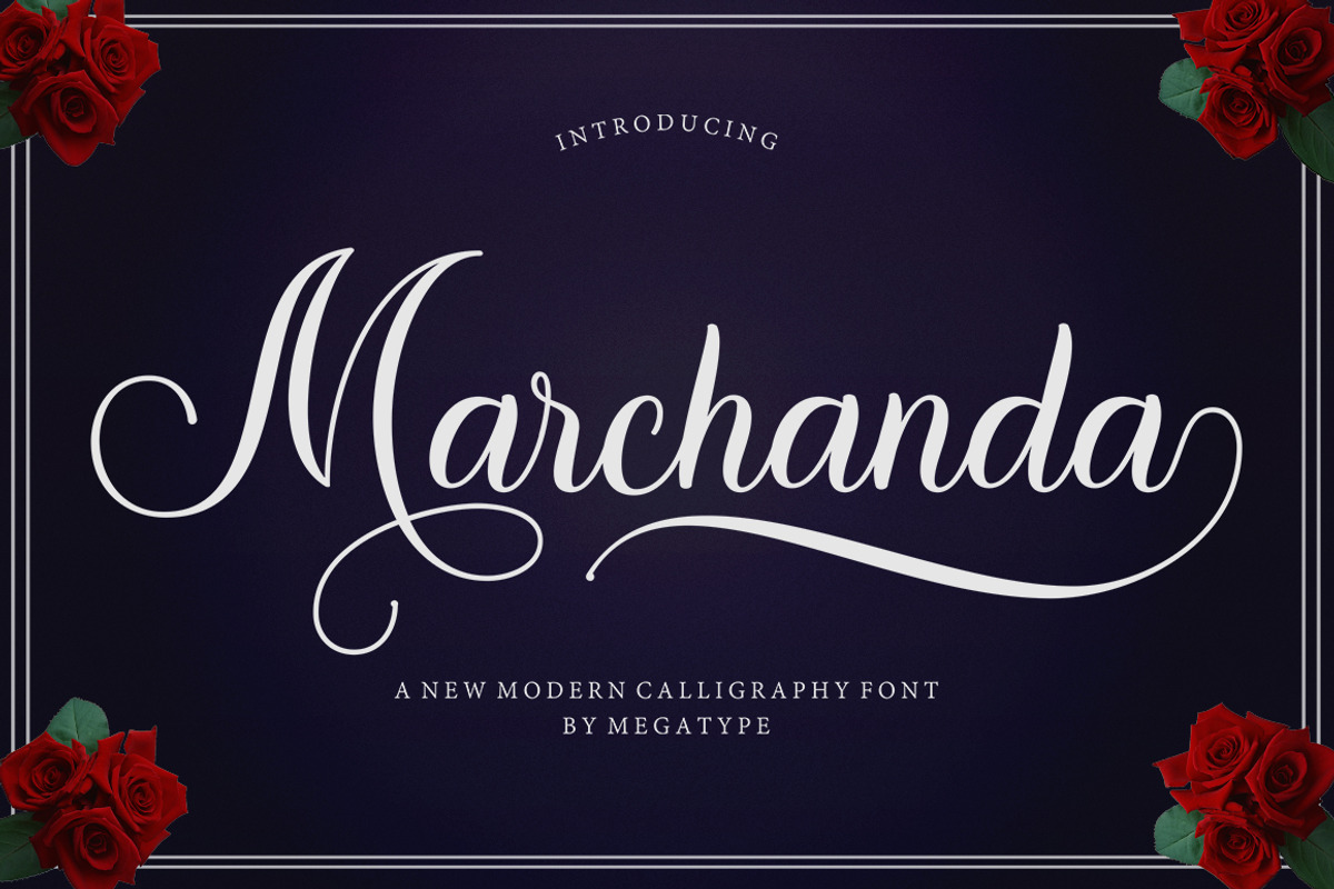 Marchanda Script preview 2