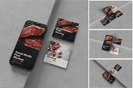 Social Media Post Mockup, an Android Mockup by xcreativeartstudio