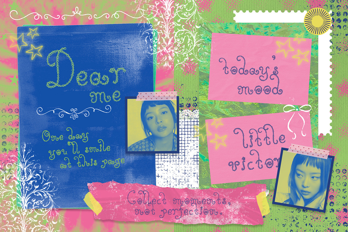 Polka Dots - Whimsical Font Bundle, a Sans Serif Font by Setara Langit CreativeStd (Photo 4 of 13)