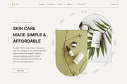 Serene - Beauty Store Web Template, a HTML Template by TemplatesJungle (Thumbnail 2 of 2)