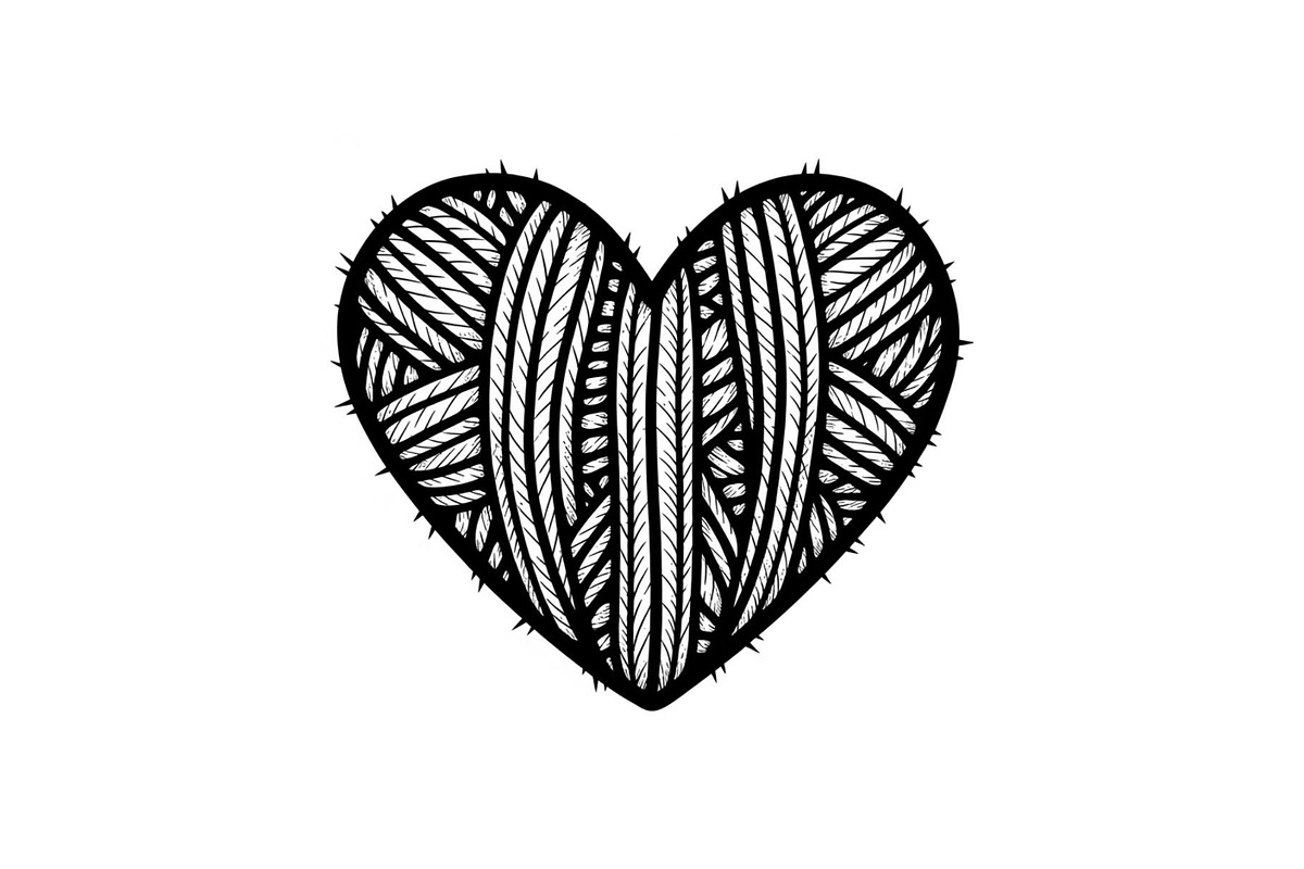Knitted Heart Love Vector Bundle, an Illustration by Designs_River (Photo 12 of 53)