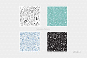 Wolf & Forest - Patterns & Posters, a Pattern Graphic by AllNikArt (Thumbnail 5 of 8)