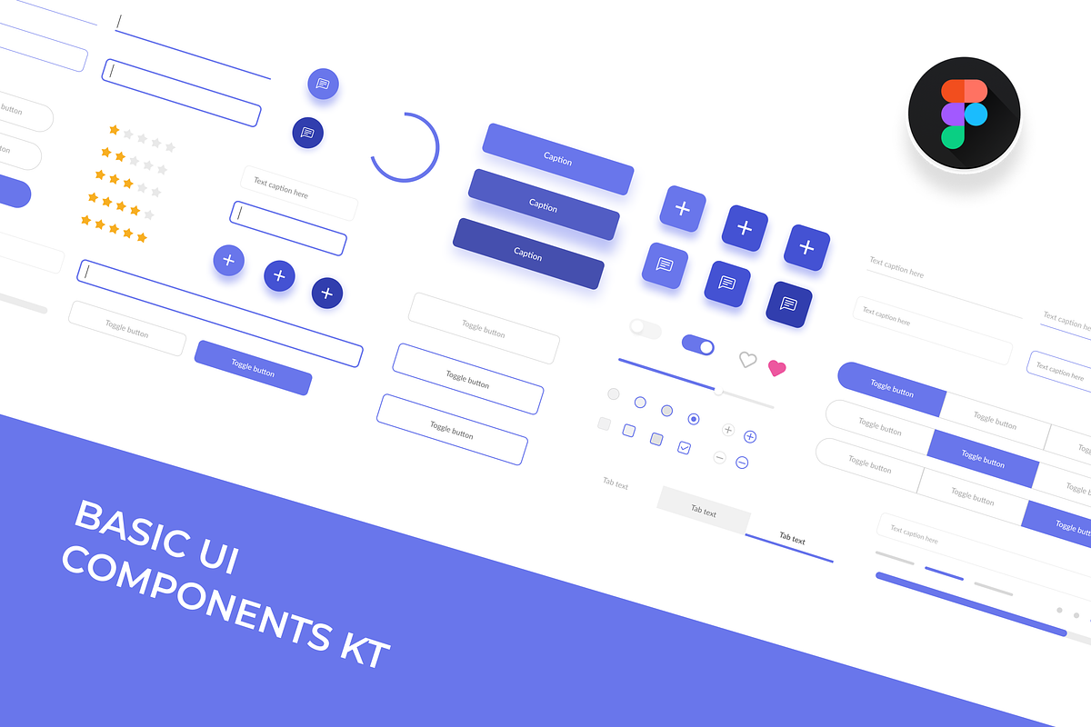 Essential UI Component Kit, an UI Kit Template by anchor_point_heshan
