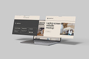 Laptop Screen Website Mockups, a Mac Mockup by graphiccrew (Thumbnail 6 of 10)
