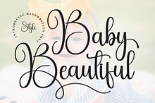 Baby Beautiful | Script Font